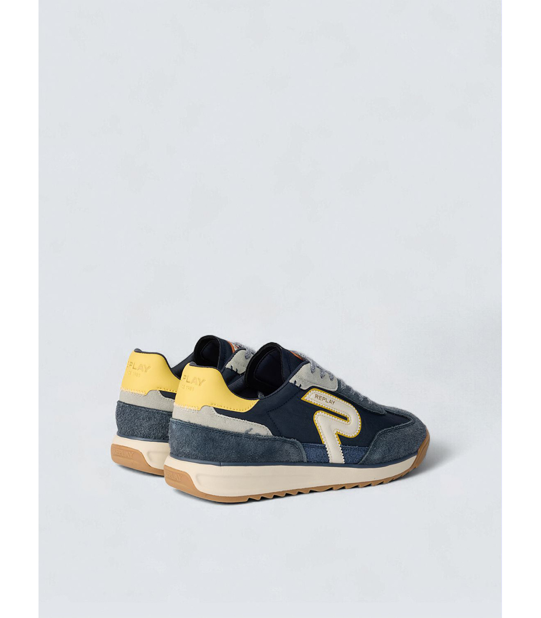 ナイロンアッパー70'sスニーカー 詳細画像 ネイビー 2